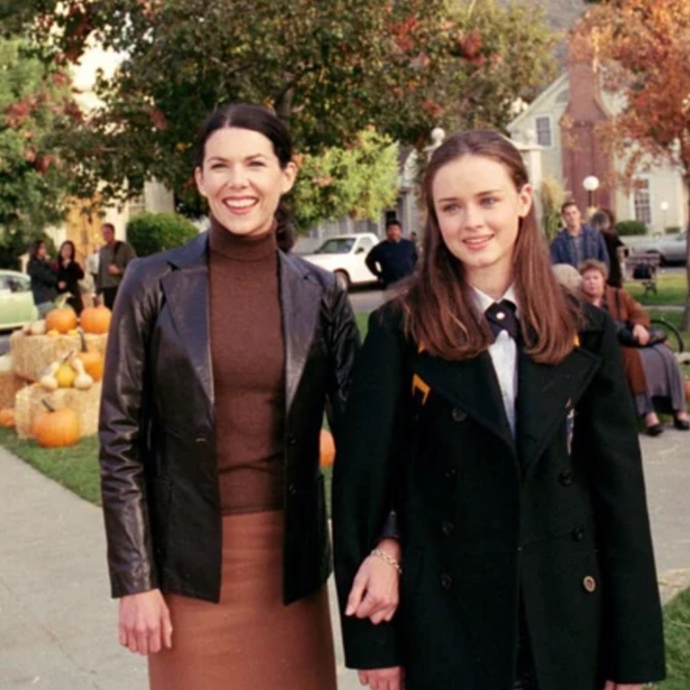 Ann Taylor Loft 100% Leather Brown Blazer - Size 4 (Very Lorelai Gilmore!)